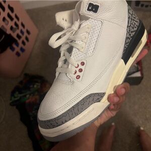 Jordan Kids Sneakers - White and Gray